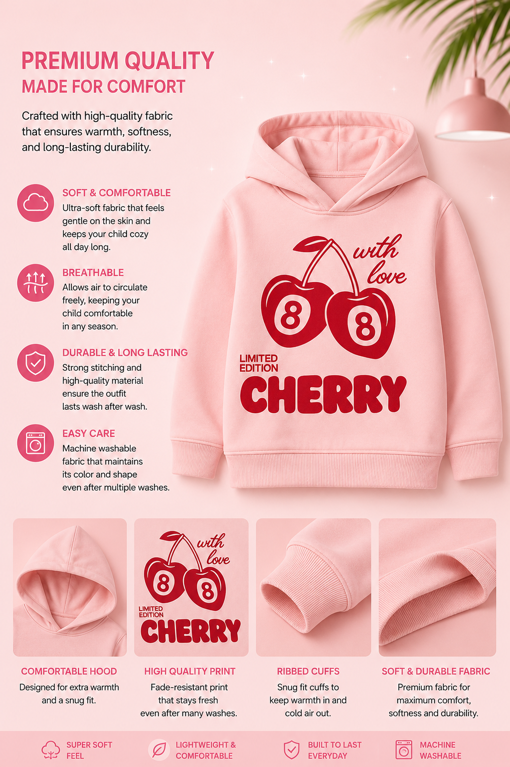 Cherry Hoodi