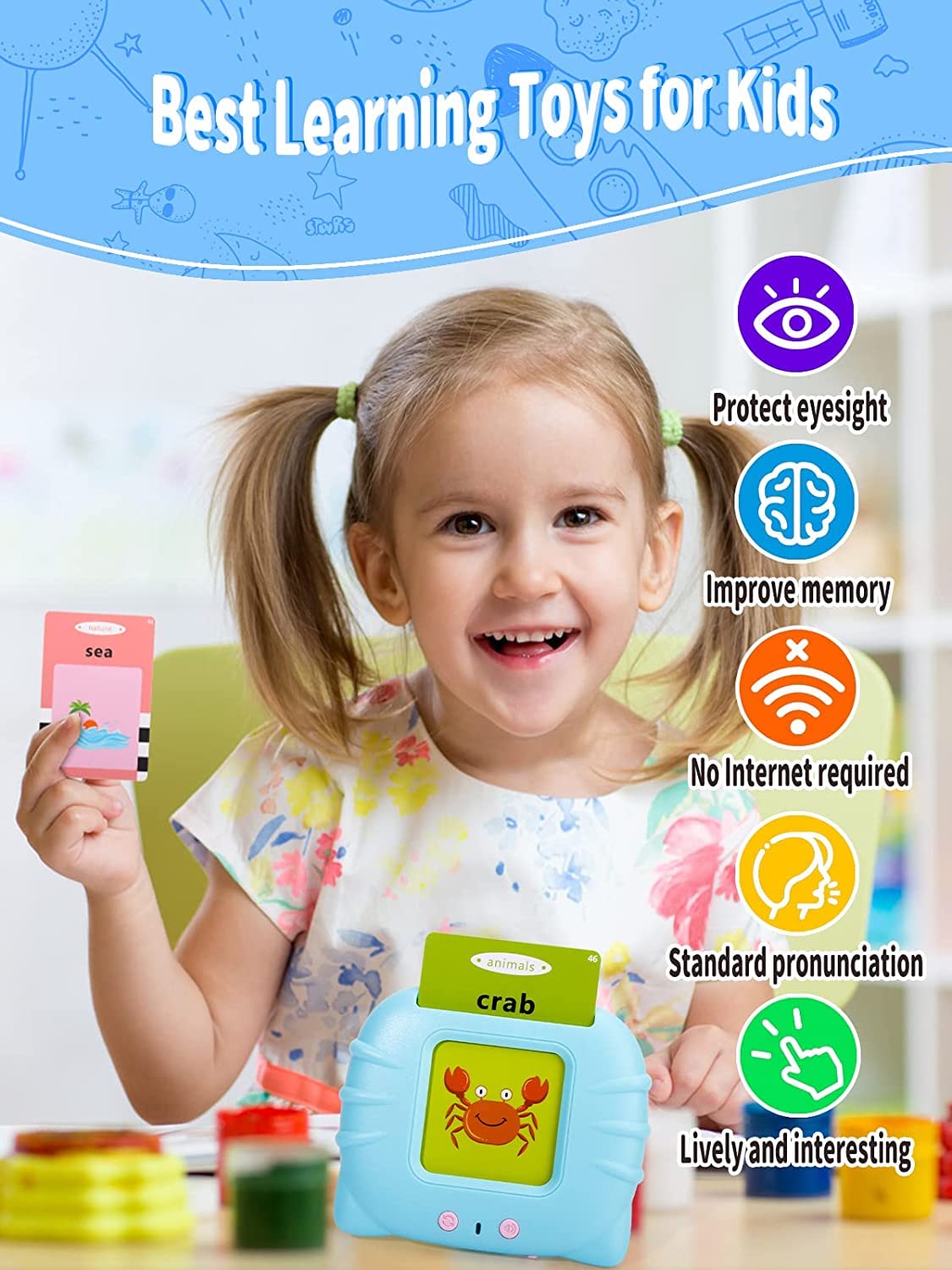 B-Talking Flash Cards Learning