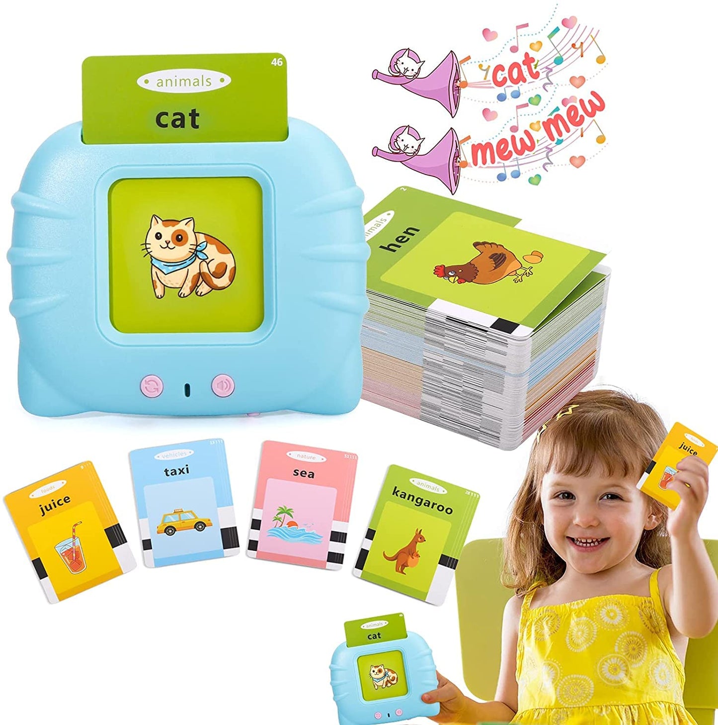B-Talking Flash Cards Learning